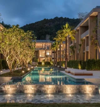 Swimming pool at Twinpalms MontAzure Phuket