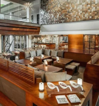 Dining at Twinpalms MontAzure Phuket