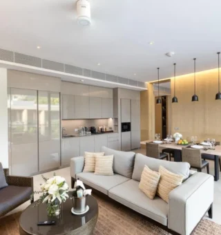 Guest room at Twinpalms MontAzure Phuket