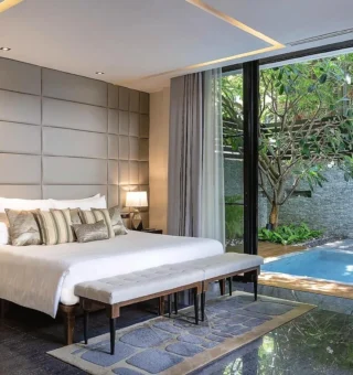 3 Bedroom Pool Villa - Bed at V Villas Hua Hin – MGallery