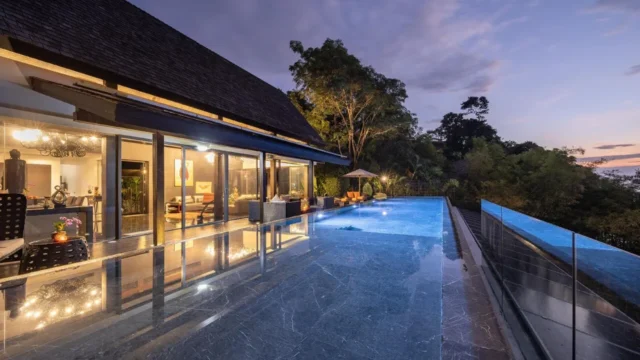 Private pool at Villa Yang Luxury Cliffside Pool Villa Kamala Beach