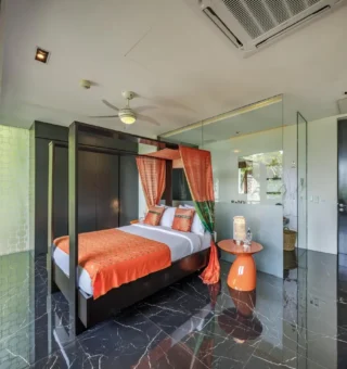 Bedroom at Villa Yang Luxury Cliffside Pool Villa Kamala Beach
