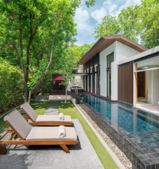 Balcony/terrace at W Koh Samui