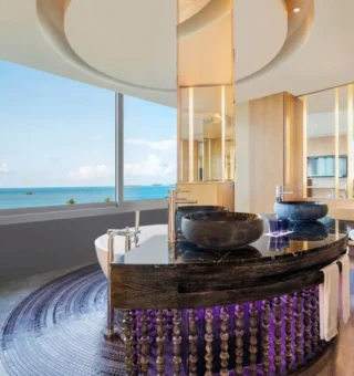 Guest room at W Koh Samui