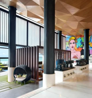 Lobby at W Koh Samui