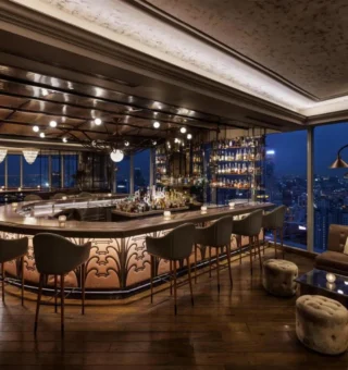Bar/lounge at Waldorf Astoria Bangkok