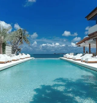 Swimming pool at Zazen Boutique Resort
